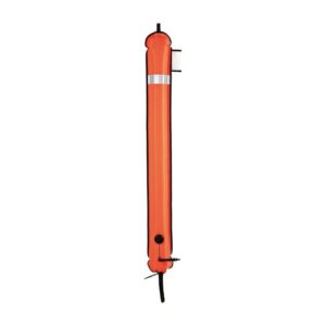 xDEEP DSMB Notfallsignalboje geschlossen, orange, 140 cm lang
