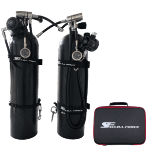 Scubaforce Black Devil Sidemount Reglerset